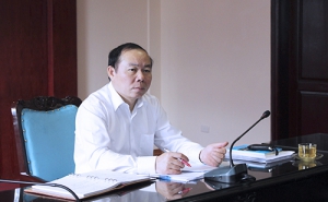 Chủ tịch làm việc về nội dung kế hoạch của Liên minh HTX Việt Nam